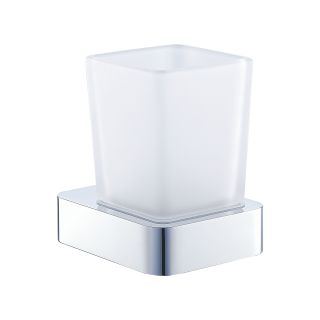 Стакан для зубных щеток с держателем Wonzon & Woghand Lotte WW-8321 хром